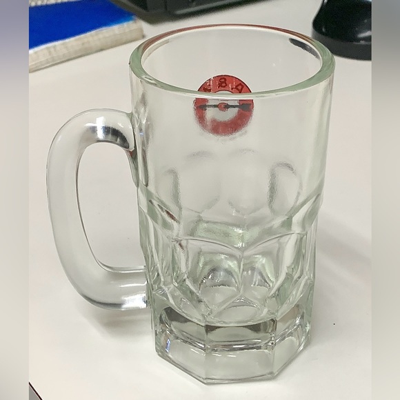 Mid Century Vintage Thick Heavy Duty Glass A & W Root Beer Mug - Picture 2 of 16
